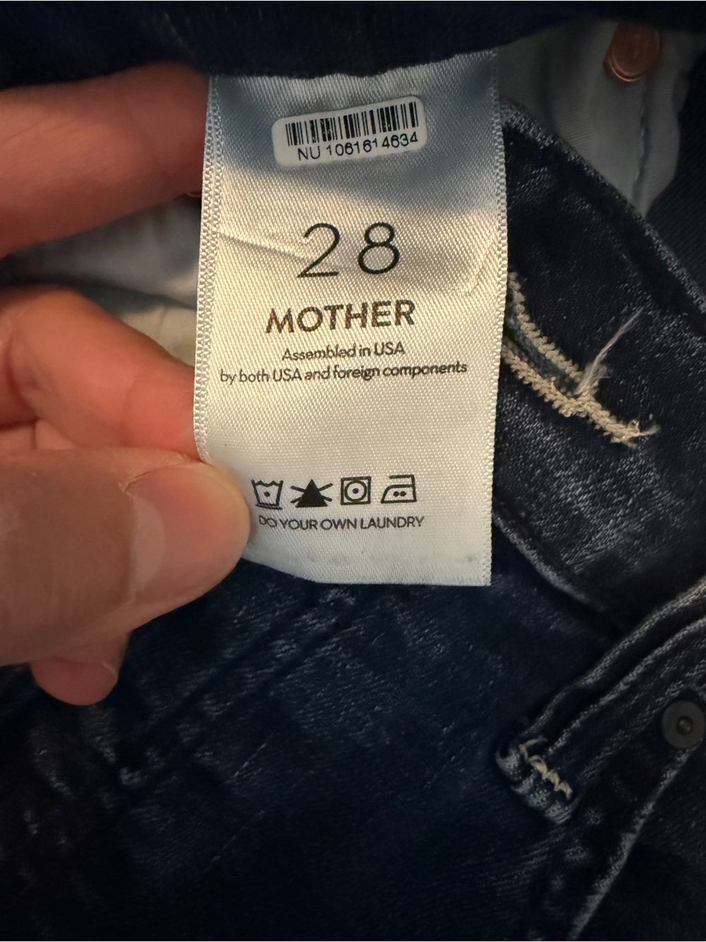 MOTHER The Tomcat Roller Wide Leg High-Rise Jeans - Picture 9 of 11